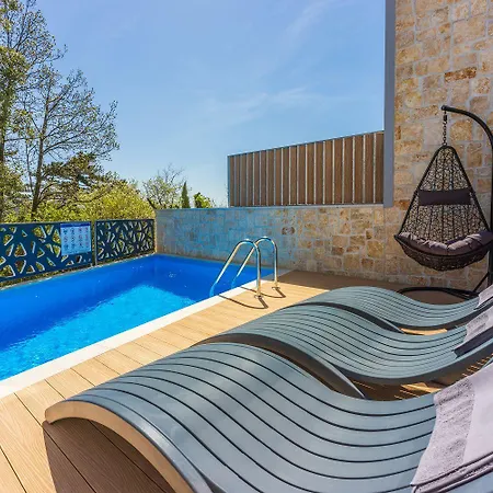 Atemberaubende Am Liebespfad Mit Privatpool, Meerblick, Moskitonetzen, Bbq-bereich Сasa de vacaciones Crikvenica