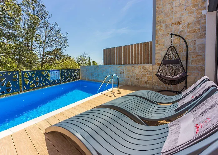 Atemberaubende Am Liebespfad Mit Privatpool, Meerblick, Moskitonetzen, Bbq-bereich Vikendica Crikvenica